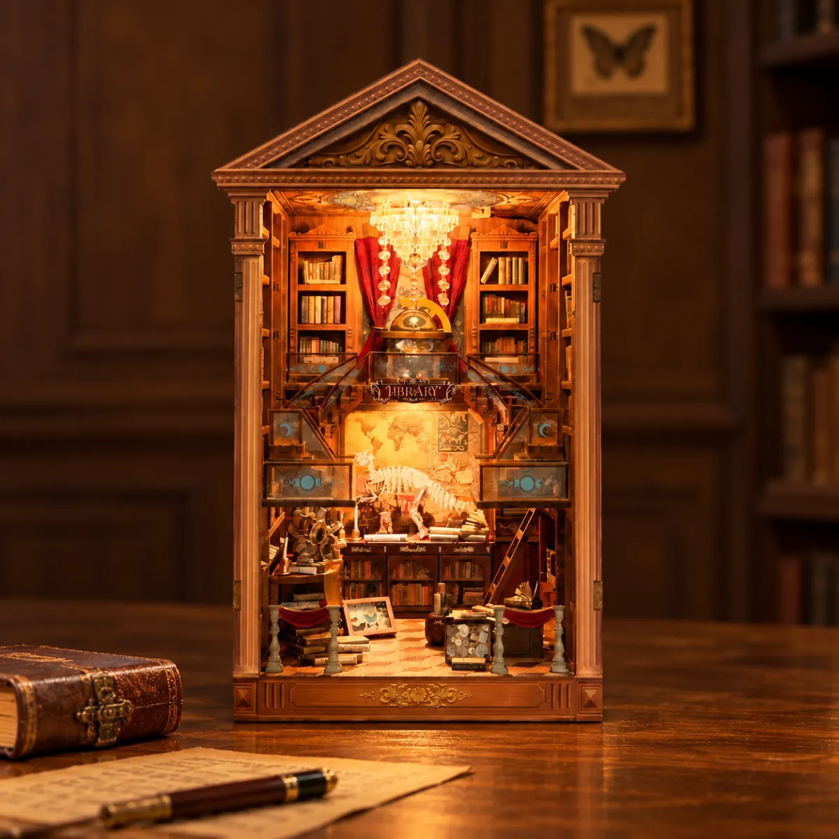 A Magical Library Sanctuary