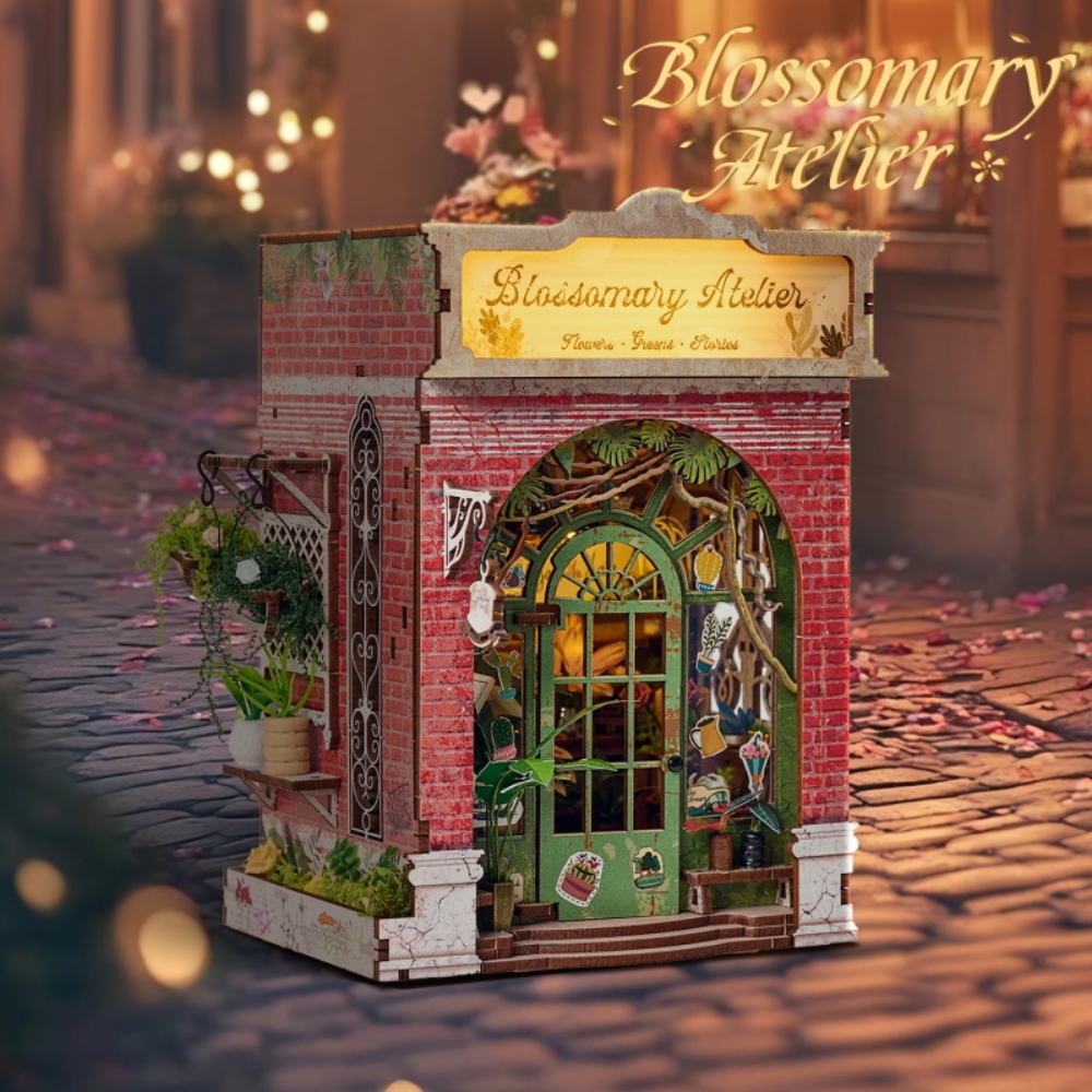 Blossomary Atelier DIY Book Nook Kit-Book Nook World