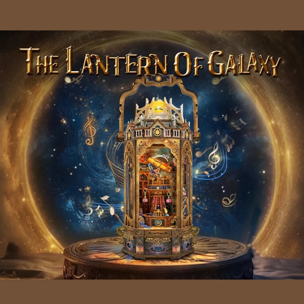 The Lantern of Galaxy Mini House Kit l DIY Miniature Kit