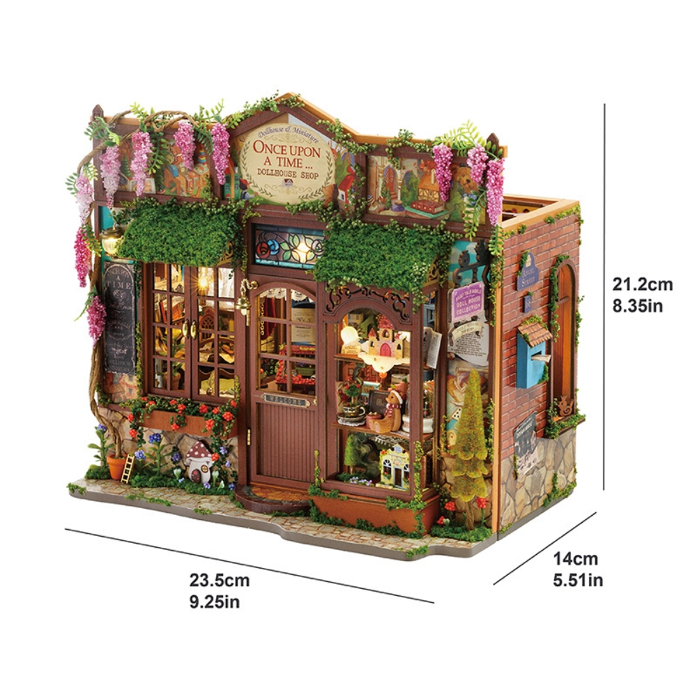 Fairy Tale Wonderhouse Mini House Kit l DIY Miniature Kit-Book Nook World