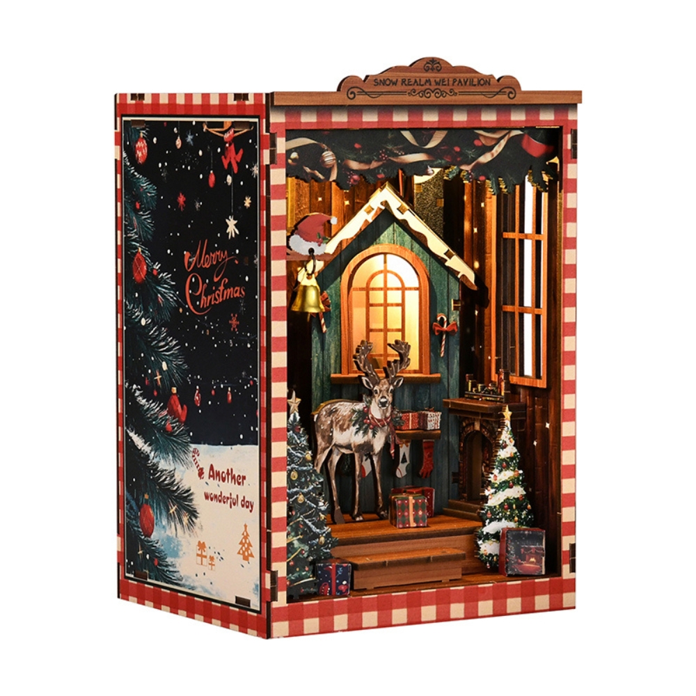 Snow Realm Wei Pavilion DIY Book Nook Kit-Book Nook World