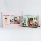 Kit de mini-maison d'atelier de tailleur | Kit miniature à monter soi-même