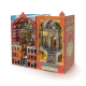 Eisenbahn-Kathedrale DIY Holz Buchnische Set - Buchnische Welt