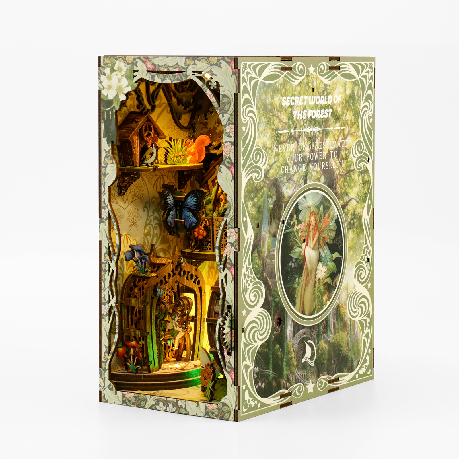 Secret World of the Forest DIY Book Nook Kit-Book Nook World