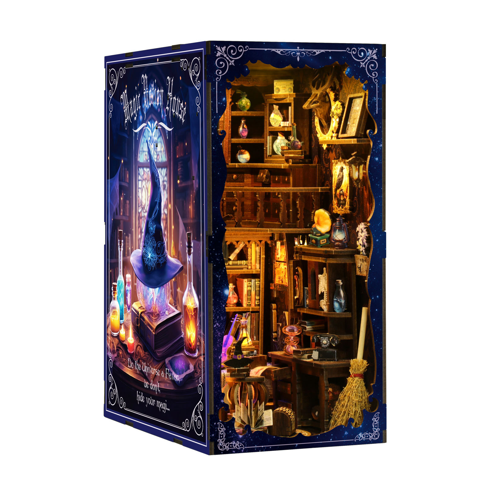 Magic Series: Magic Potion House DIY Book Nook Kit-Book Nook World