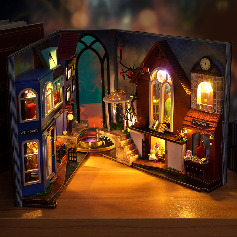 Magic Mist Street DIY Book Nook Kit