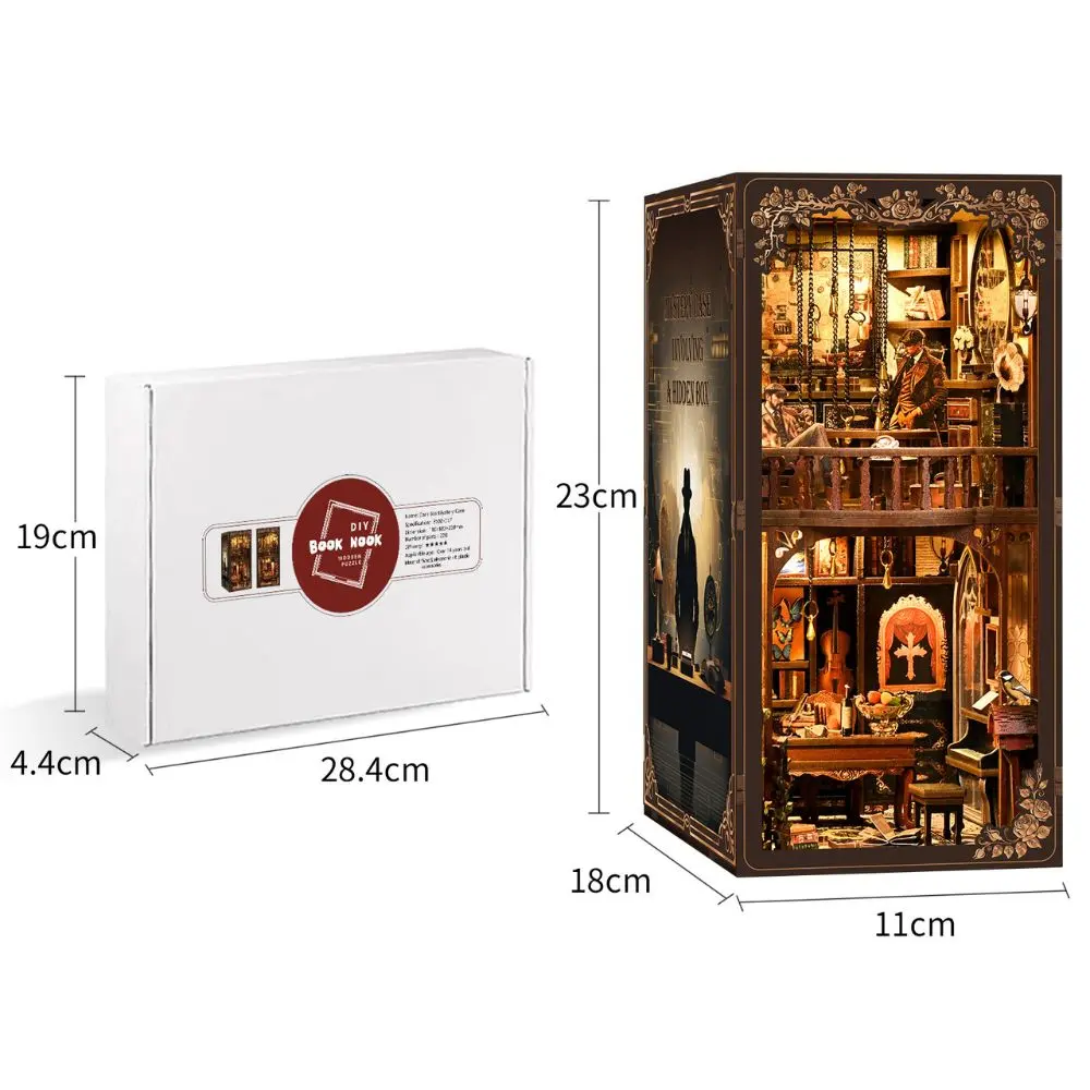 Dark Box Mystery Case DIY Book Nook Kit