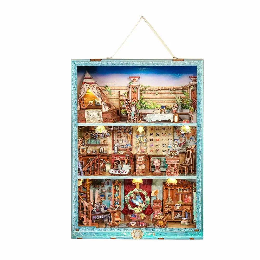 Travel Collector DIY Story Frame Kit|3-in-1 Puzzle Kit build details