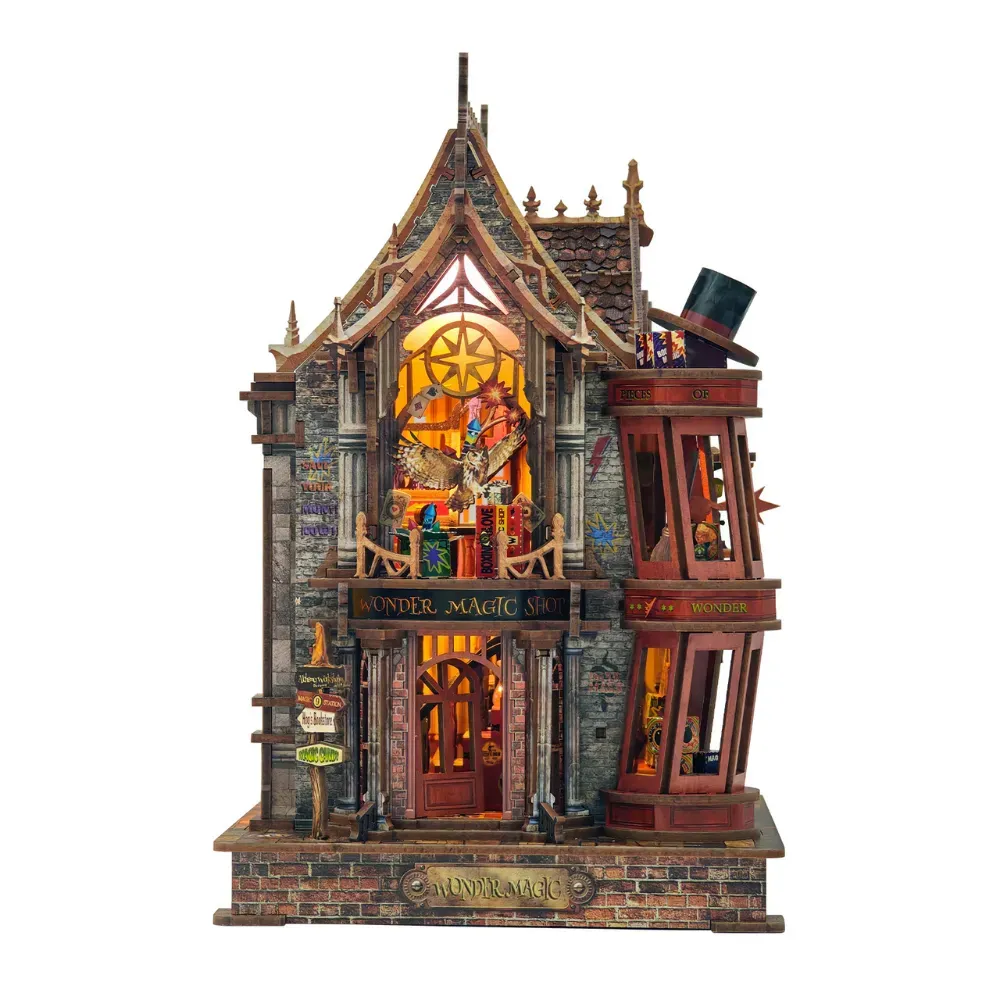 Magic Wonder House DIY Mini House Kit l DIY Miniature Kit build details