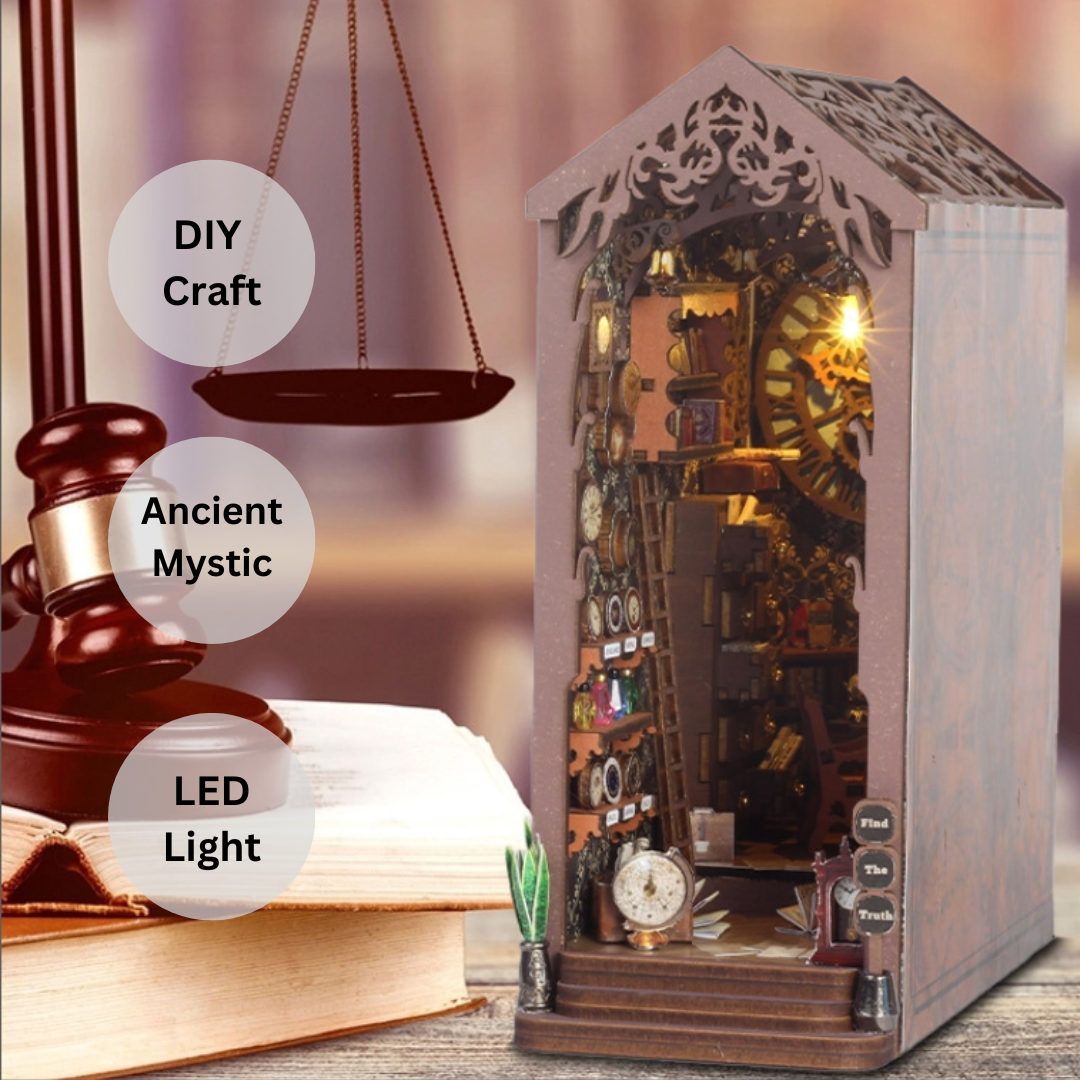 Investigation Bureau DIY Book Nook Kit-Book Nook World