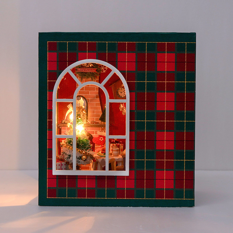 Christmas Notes DIY Book Nook Kit-Book Nook World