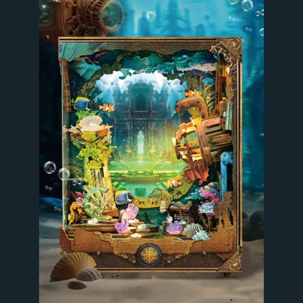 Discover Atlanta DIY Book Nook Kit-Book Nook World