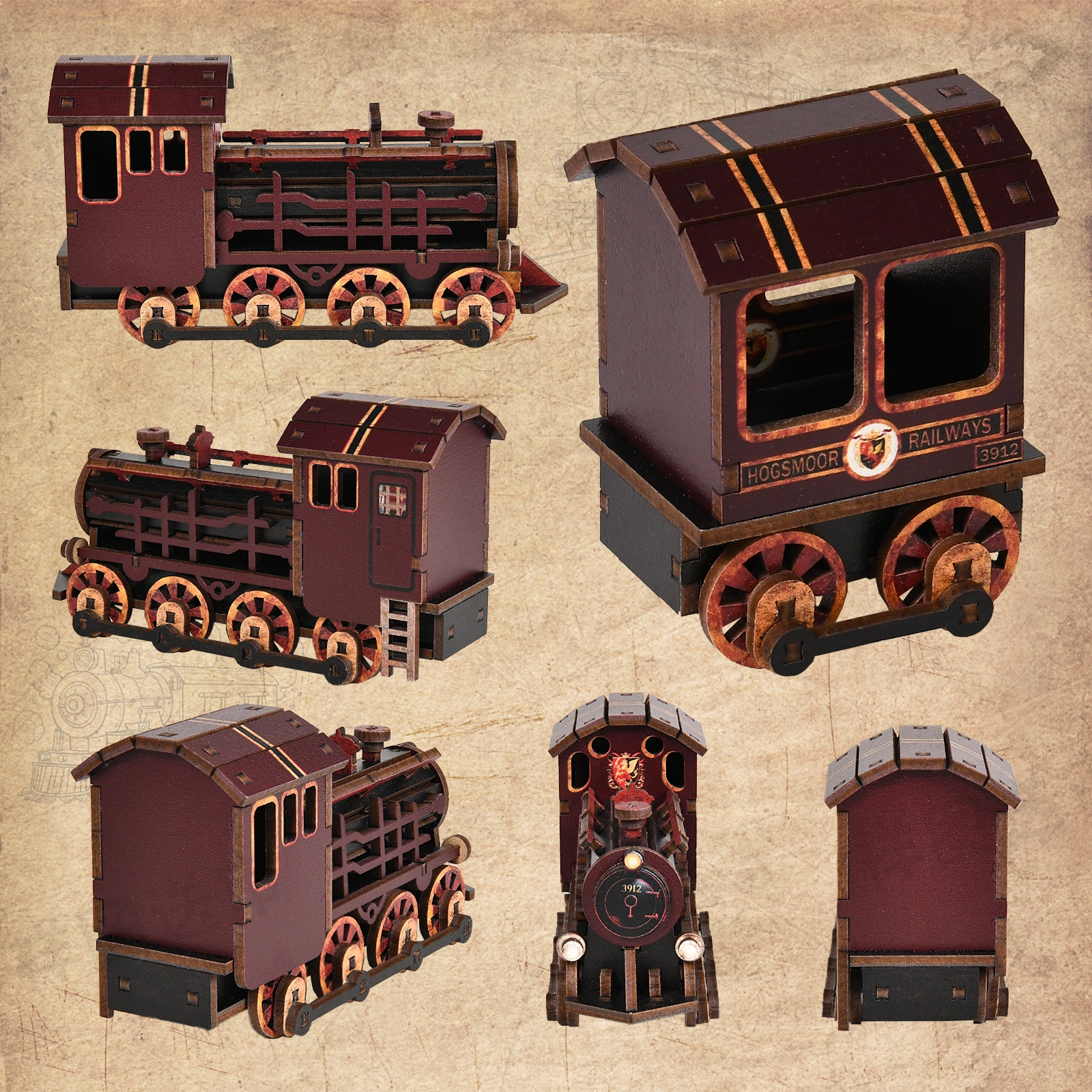 Hogsmoor Station DIY Book Nook Kit