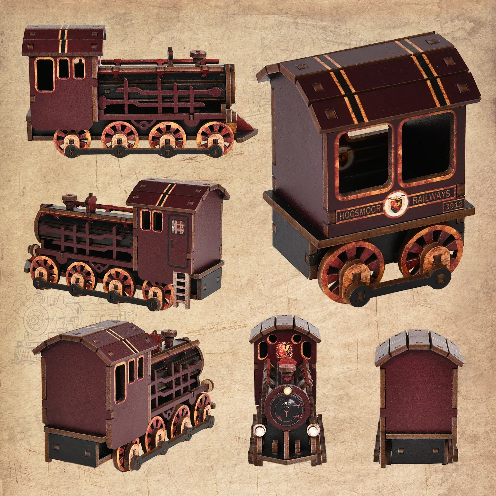 Hogsmoor Station DIY Book Nook Kit