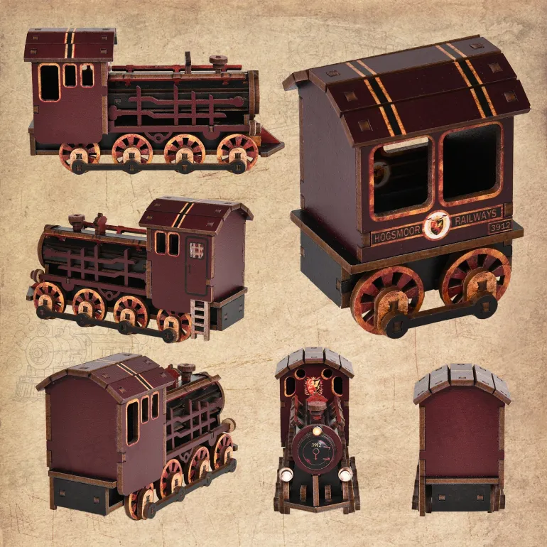 Hogsmoor Station DIY Book Nook Kit