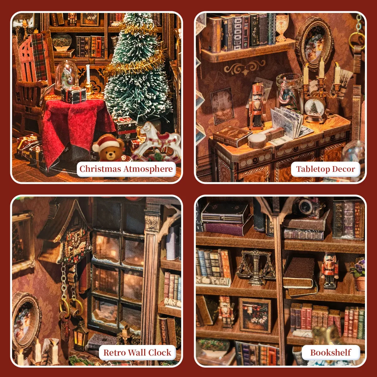 Gedetailleerde miniatuur verzamelobjecten