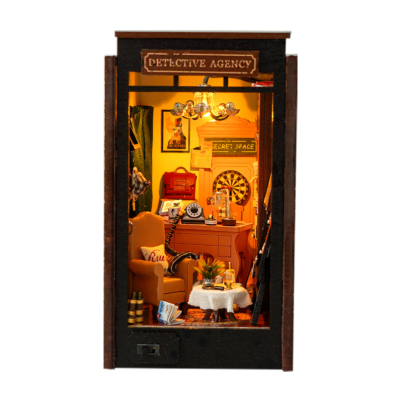 Detective Diary DIY Book Nook Kit-Book Nook World
