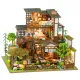 Bamboo Spring Courtyard DIY Mini House Kit l DIY Miniature Kit