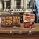 Corner Coffee Shop DIY Book Nook Kit