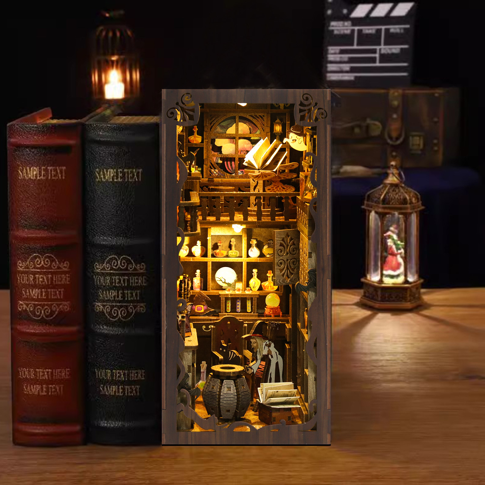 Magic Night DIY Book Nook Kit-Book Nook World