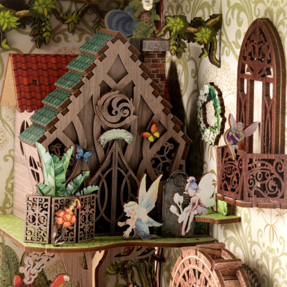 Secret World of the Forest DIY Book Nook Kit-Book Nook World