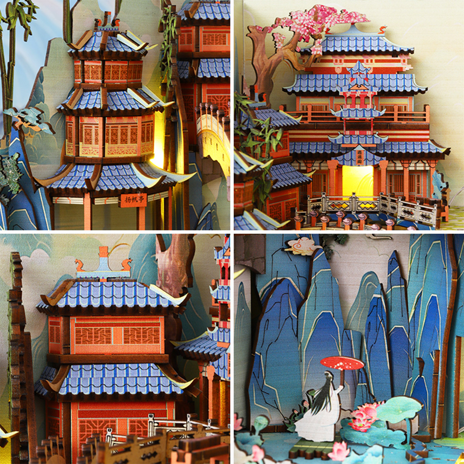 Penglai Wonderland DIY Book Nook Kit-Book Nook World
