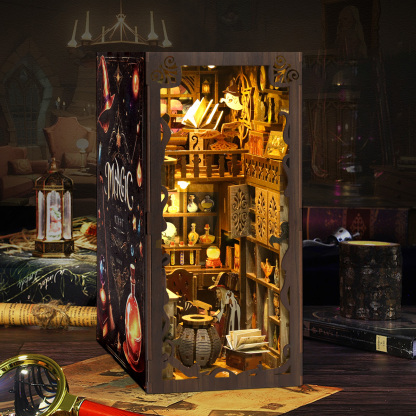 Magic Night DIY Book Nook Kit-Book Nook World