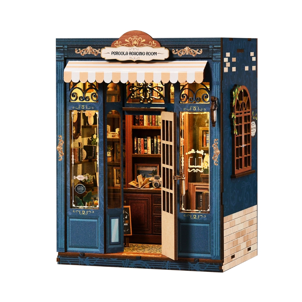 Pergola Reading Room DIY Book Nook Kit front view