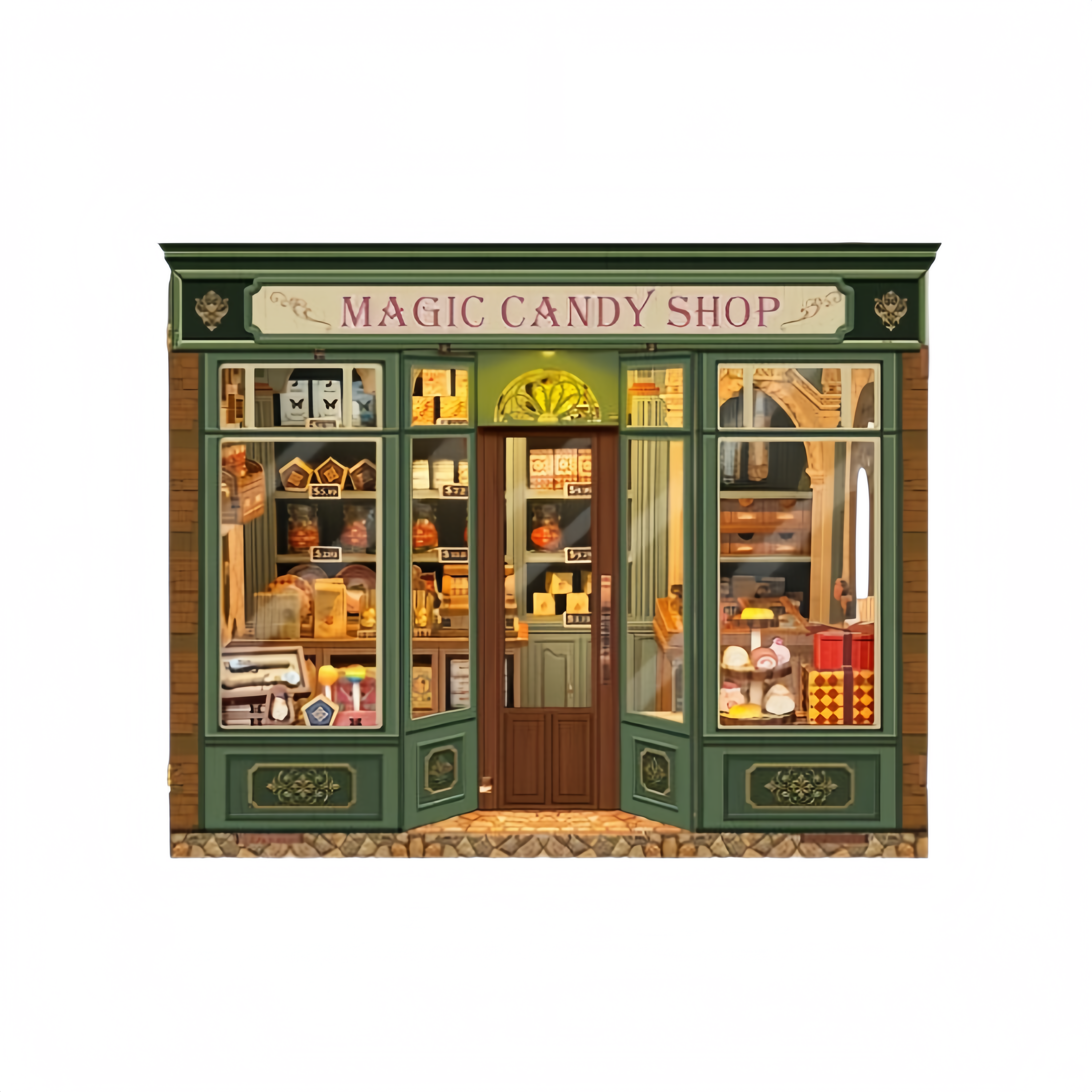 Magic Candy Shop DIY Miniature Kit 