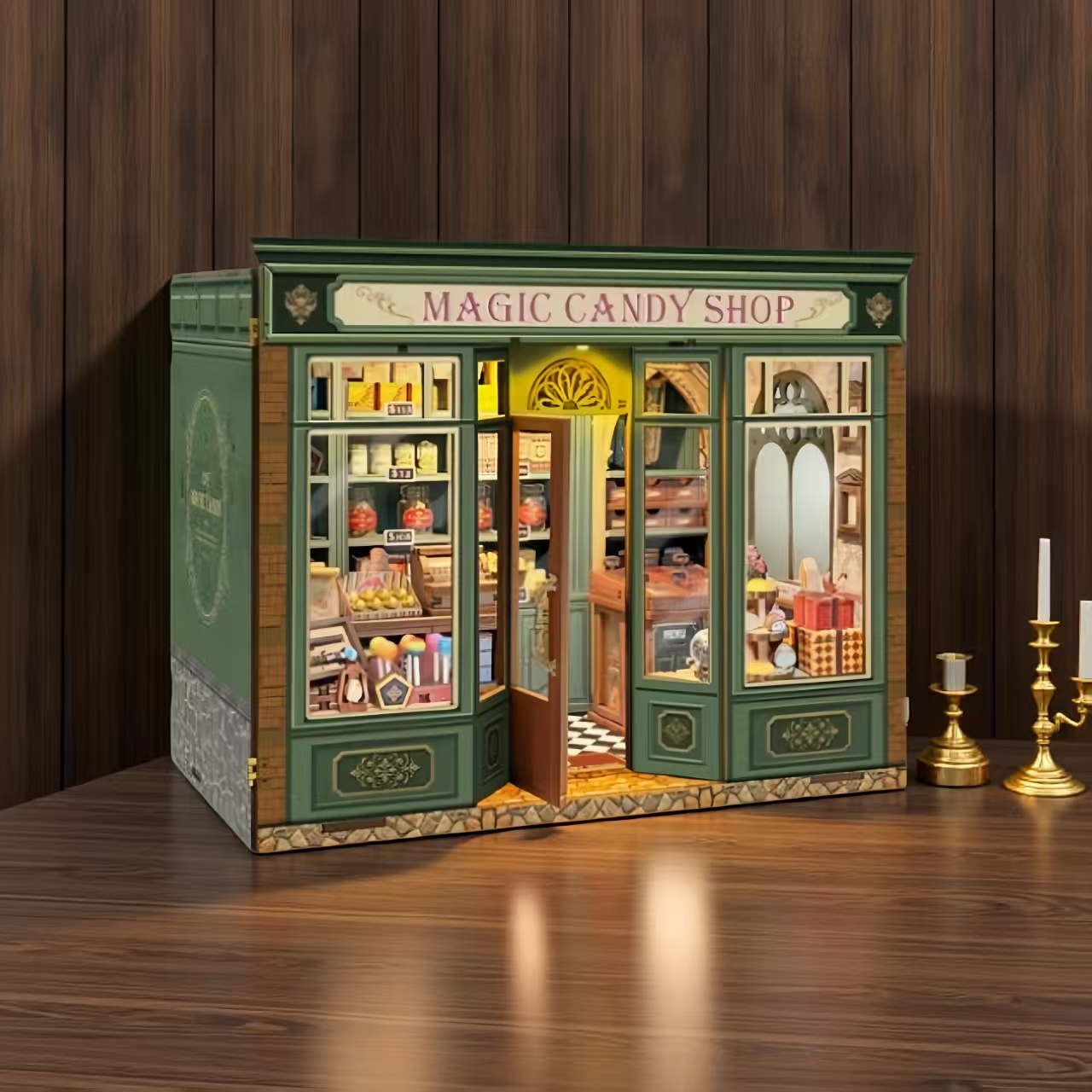 Magic Candy Shop DIY Miniature Kit 