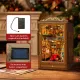 Christmas Book House DIY Book Nook Kit