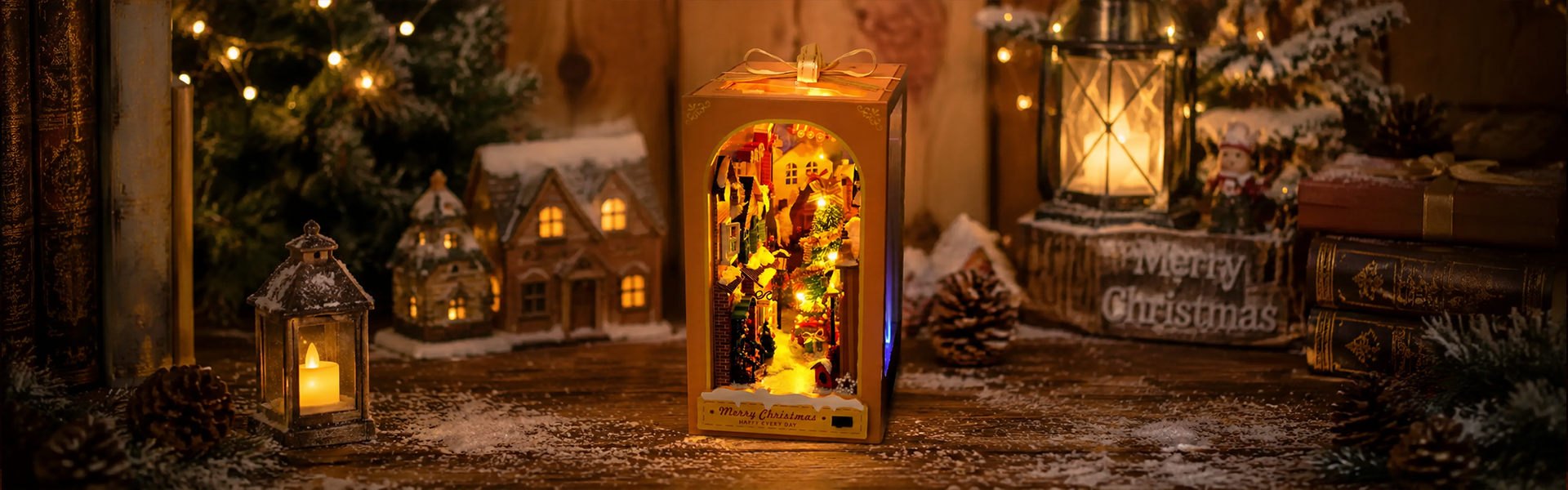 A Cozy Christmas Village