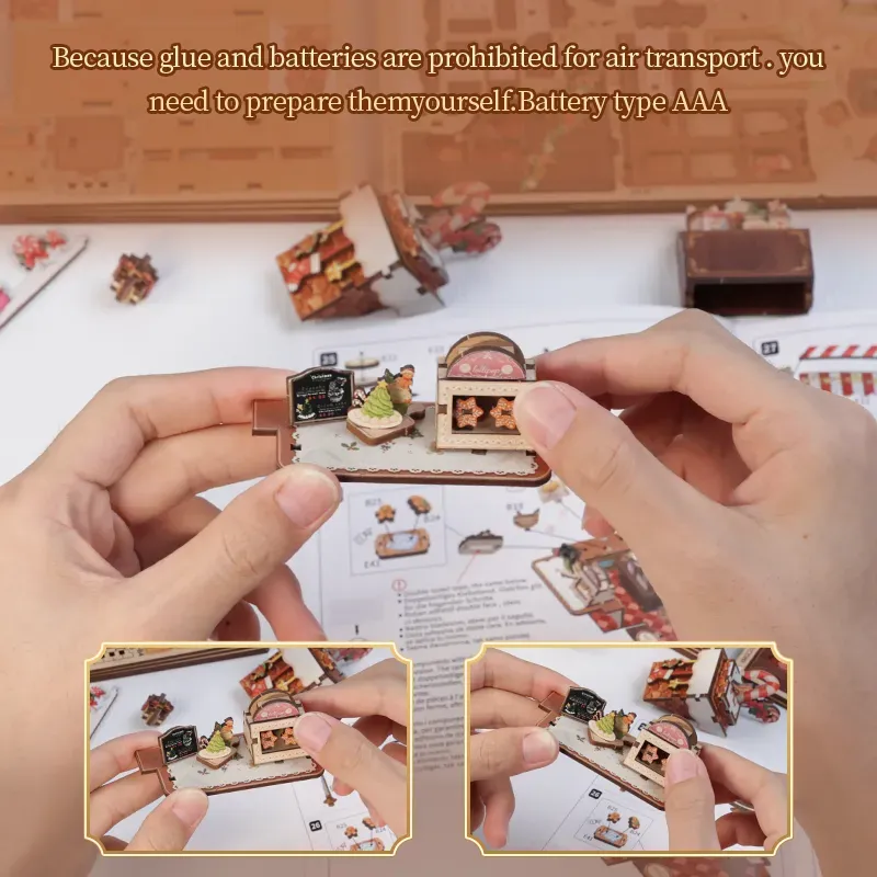 Eco-Friendly Wooden Pieces