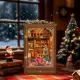 Christmas Book House DIY Book Nook Kit