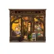 Mystic Coffee Shop DIY Miniature Dollhouse Kit