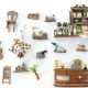 Mystic Coffee Shop DIY Miniature Dollhouse Kit