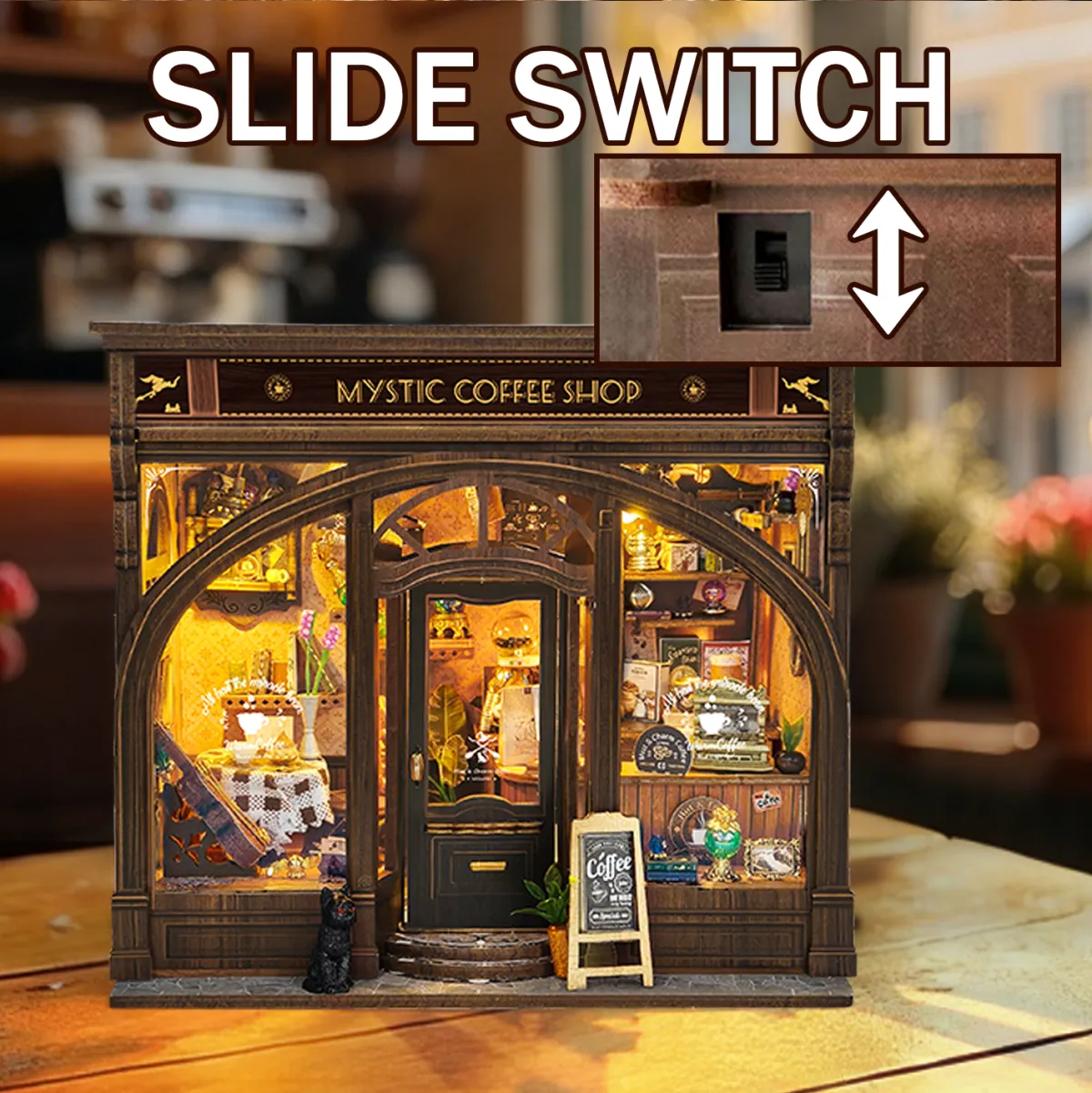 Warm Lighting with Slide Switch