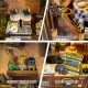 Mystic Coffee Shop DIY Miniature Dollhouse Kit