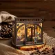 Mystic Coffee Shop DIY Miniature Dollhouse Kit