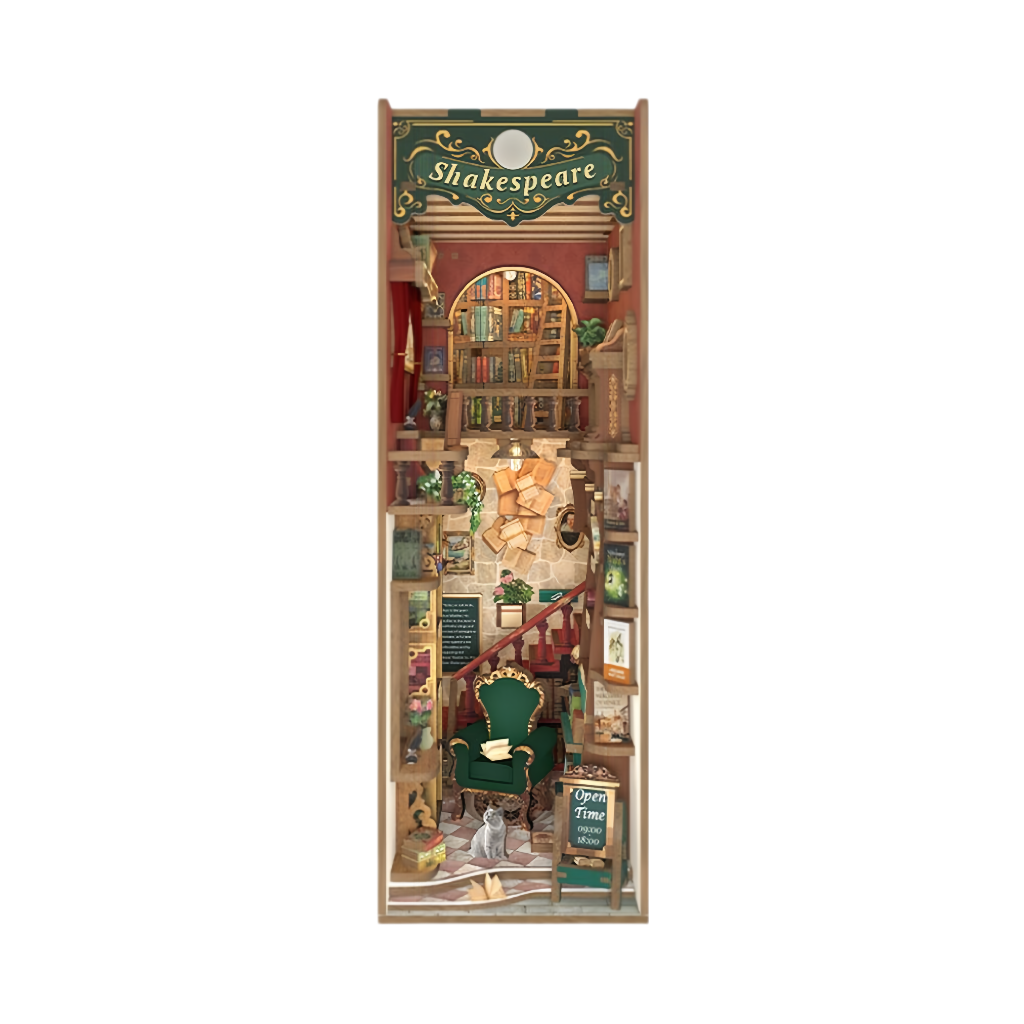 Left Bank Bookstore DIY Book Nook Kit