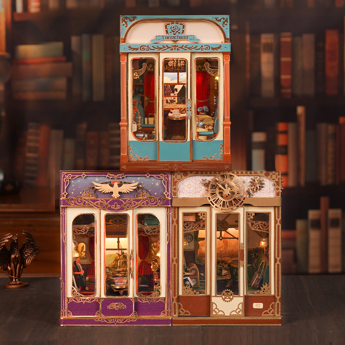 European Travels DIY Book Nook Kit