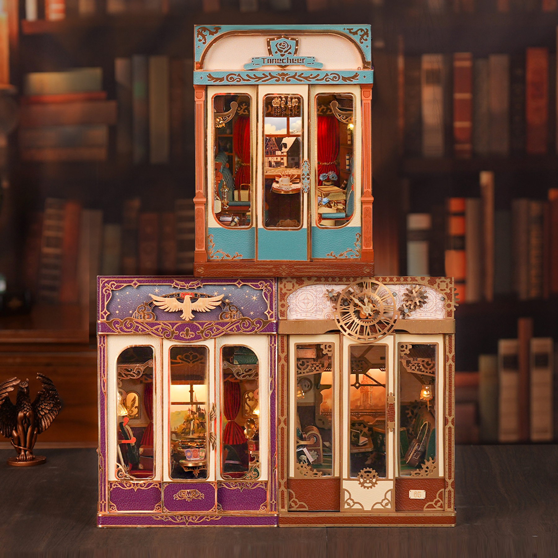 European Travels DIY Book Nook Kit