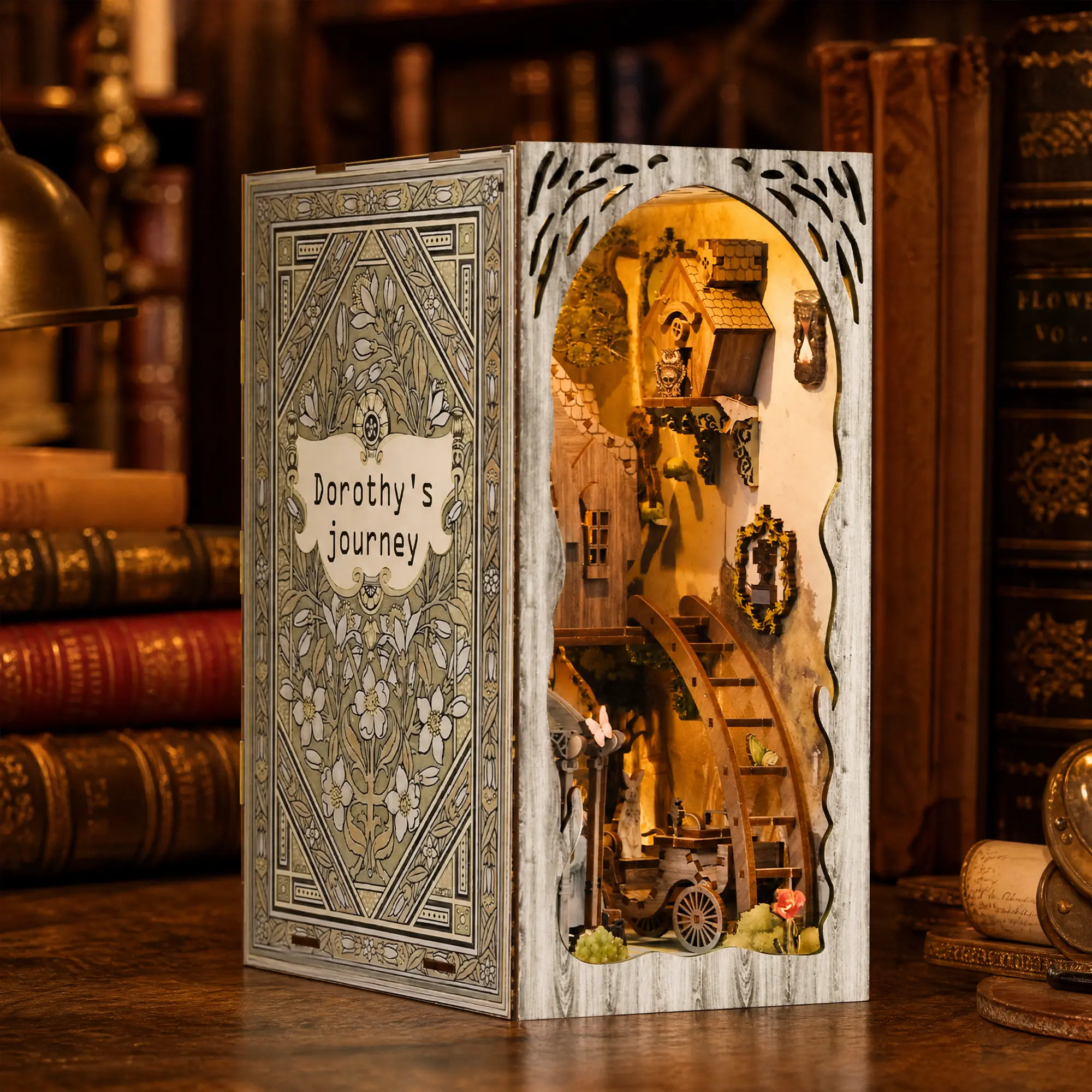 Dorothy's Journey DIY Book Nook Kit