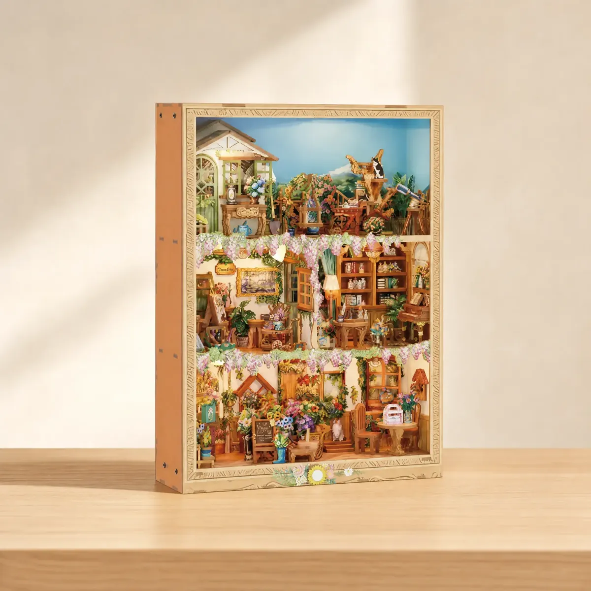 Dreistufiges Design mit Storytelling in mehreren Räumen