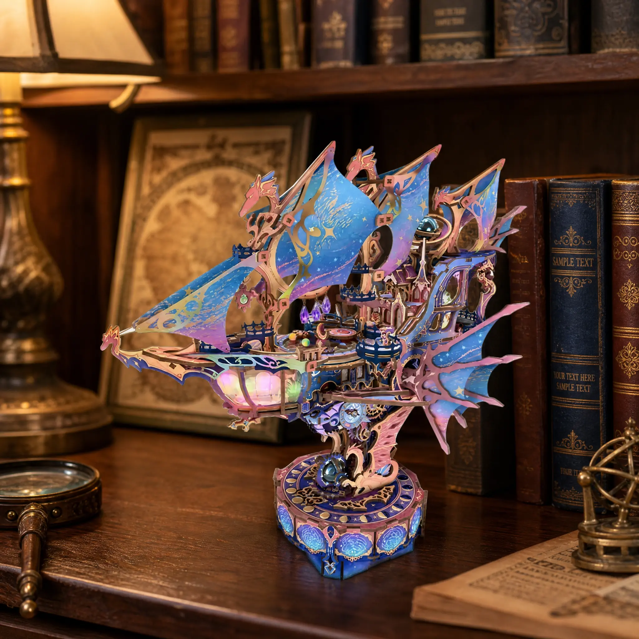 Magical Galaxy DIY 3D Puzzle Transmission Model Kit