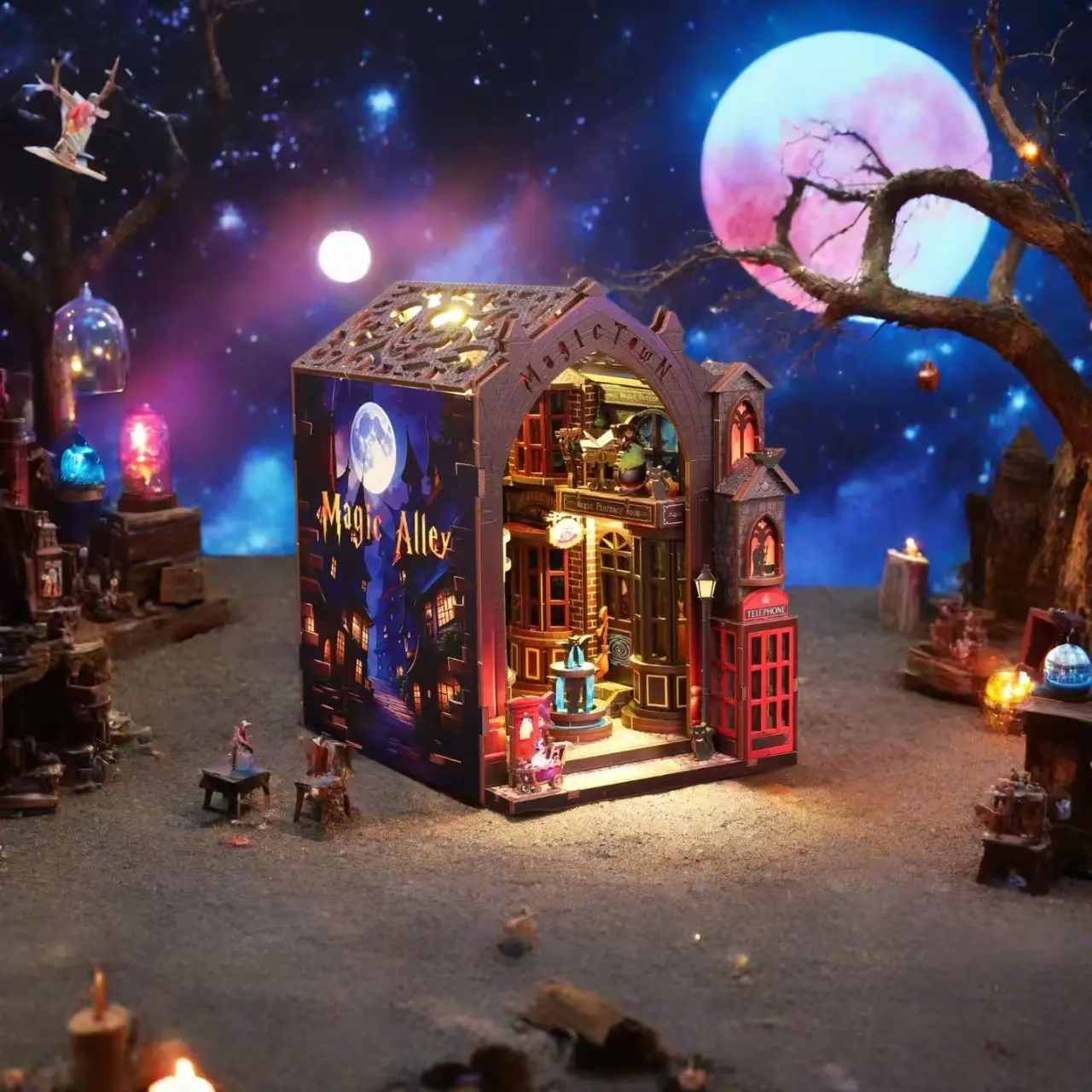 Magic Alley Book Nook Kit