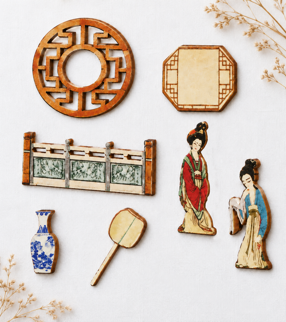 The Imperial Court In Han China DIY Book Nook Kit build detail