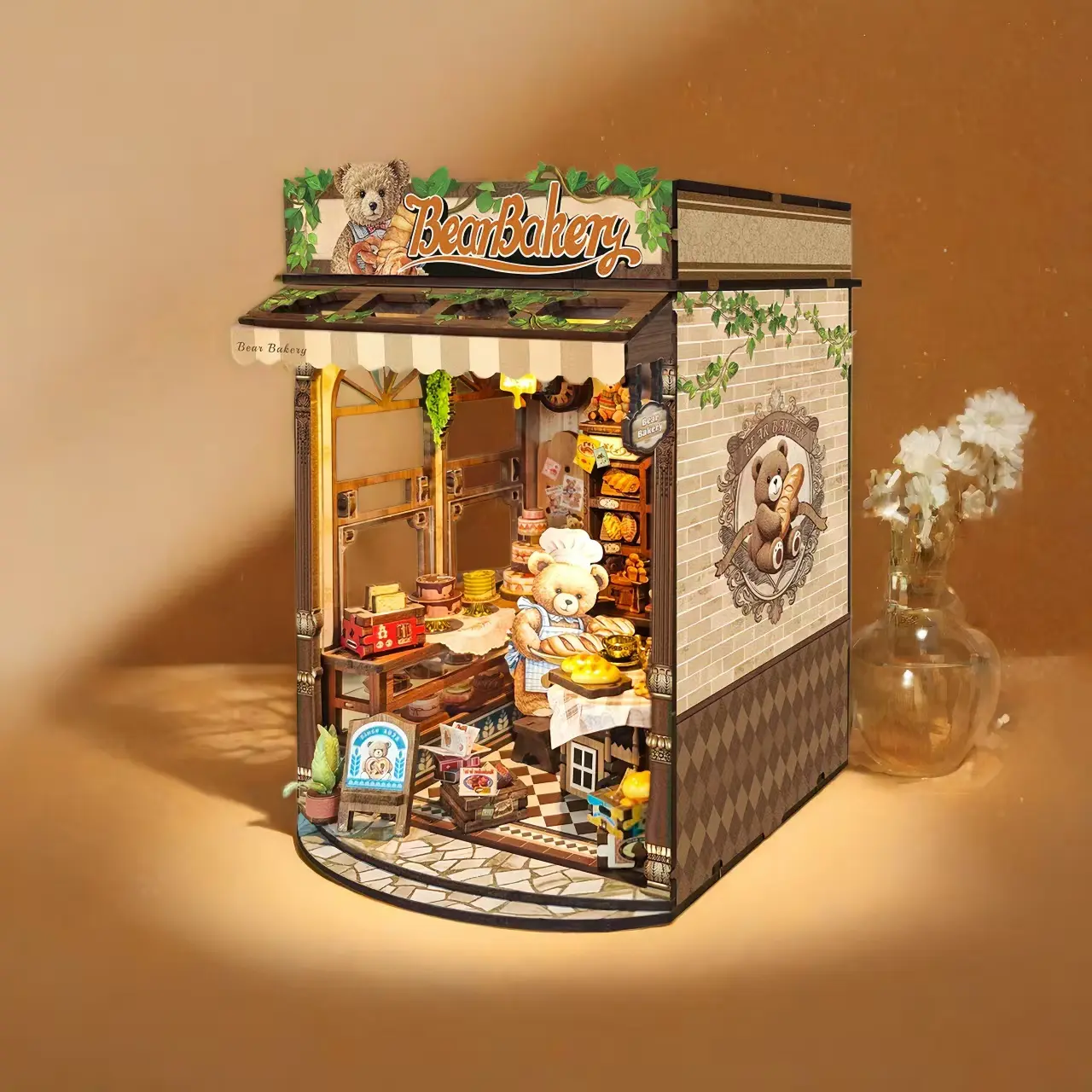 Bear Bakery DIY Book Nook Kit