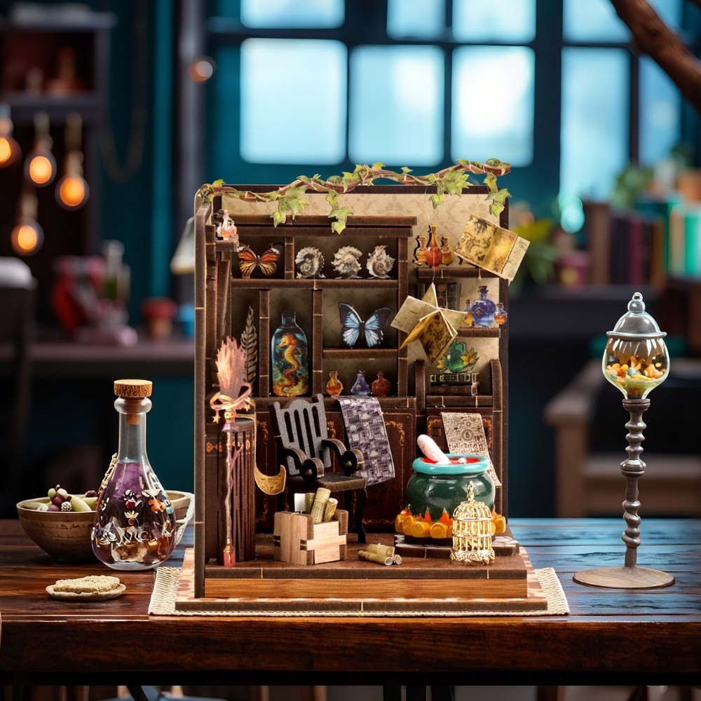 Magic Potion Workshop DIY Mini House Kit | DIY Miniature Kit