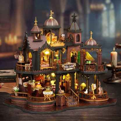 Edinburgh Castle DIY Mini House Kit l DIY Miniature Kit